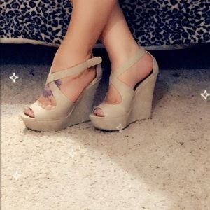 Sexy strappy heels